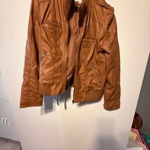 Xhilaration Brown Jacket XXL